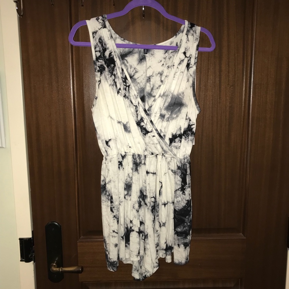 Tie dye romper